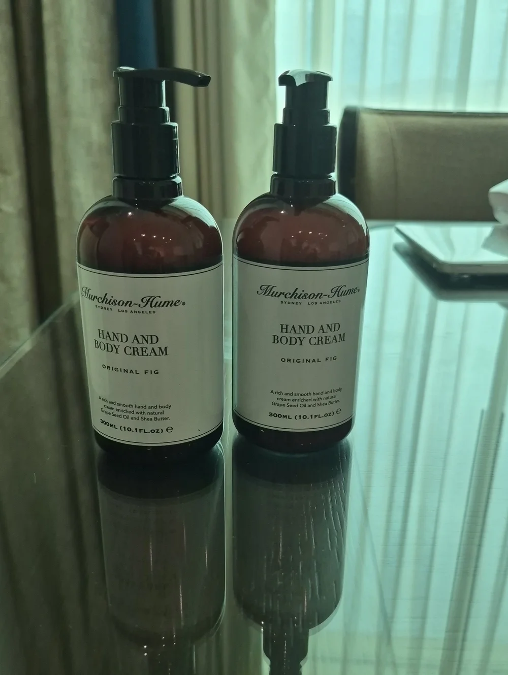 Murchison‑Hume Original Fig Hand & Body Cream — Brown Bottle